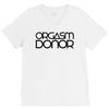 orgasm donor (3) V-Neck Tee