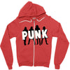 RAMONES - PUNK Zipper Hoodie