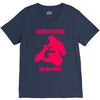 bear has no rules V-Neck Tee