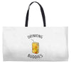 Drinking Buddies Juice Weekender Totes