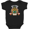 luigi's gym Baby Bodysuit
