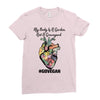 my body is a garden, not a graveyard Ladies Fitted T-Shirt