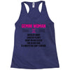 Gemini Woman Racerback Tank