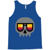 sunset skull Tank Top