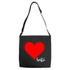 Besties Heart Family Matching Adjustable Strap Totes