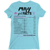 May Girl Facts Taurus Ladies Fitted T-Shirt