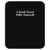 i french kissed kelly kapowski Mousepad