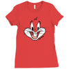 looney tunes bugs Ladies Fitted T-Shirt
