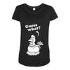 Guess What Maternity Scoop Neck T-shirt