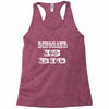 dinosaur is big Racerback Tank