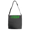 black funny glow in dark glowing Adjustable Strap Totes