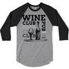 Wine Club 3/4 Sleeve Shirt
