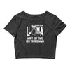 nurse lama Crop Top