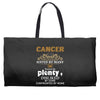 CancerHated By Many Wanted By Plenty Disliked By Some Confronted By No Weekender Totes