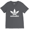 cannabis V-Neck Tee