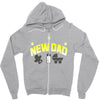 new dad Zipper Hoodie