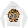 Astronaut Helmet Tiger Versace Zipper Hoodie