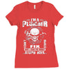 plumber Ladies Fitted T-Shirt