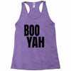 boo yah Racerback Tank