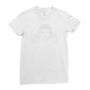 factory records use hearing protection Ladies Fitted T-Shirt