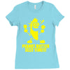 peanut butter jelly time banana Ladies Fitted T-Shirt