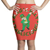 DABBİNG LEPRECHAUN Pencil Skirts
