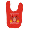 totoro ugly christmas Baby Bibs