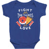 fight for the things you love pizza donuts Baby Bodysuit