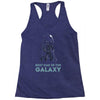 best dad in the galaxy Racerback Tank