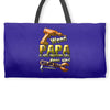 wenn papa Weekender Totes