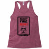 ready fire aim Racerback Tank