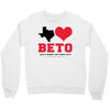 Texas Loves Beto Crewneck Sweatshirt