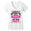 I've Been Called A Lot Of Names But Grandma Is My Favorite Women's V-Neck T-Shirt