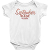 September Babe Libra Baby Bodysuit