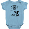 eye sleigh Baby Bodysuit