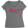 Don't Bother Me Women's Triblend Scoop T-shirt