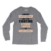 I am Not Super Woman But I'm Fighting Uterine Cancer So Close Enough Long Sleeve Shirts