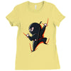 he&rsquo;s coming to get you Ladies Fitted T-Shirt