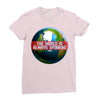 the world is always spinnin Ladies Fitted T-Shirt