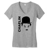 chaplin Women's V-Neck T-Shirt