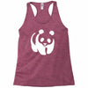 panda bear sticker vinyl decal   cute animal art car window bumper Racerback Tank
