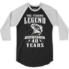 The Fishing Legend Reeling Them In For 40 Years 3/4 Sleeve Shirt