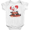 happy halloween clown Baby Bodysuit