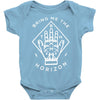 bring me the horizon diamond hand Baby Onesie