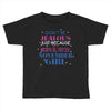 don't be jealous just because i'm a super cute november girl Toddler T-shirt