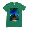 Under The Stars Ladies Fitted T-Shirt