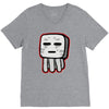 minecraft ghast drawing V-Neck Tee