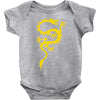 chinese dragon cool oriental asian kung fu Baby Onesie