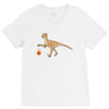 T-Rex Basketball V-Neck Tee