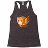 if it fits i sits Racerback Tank